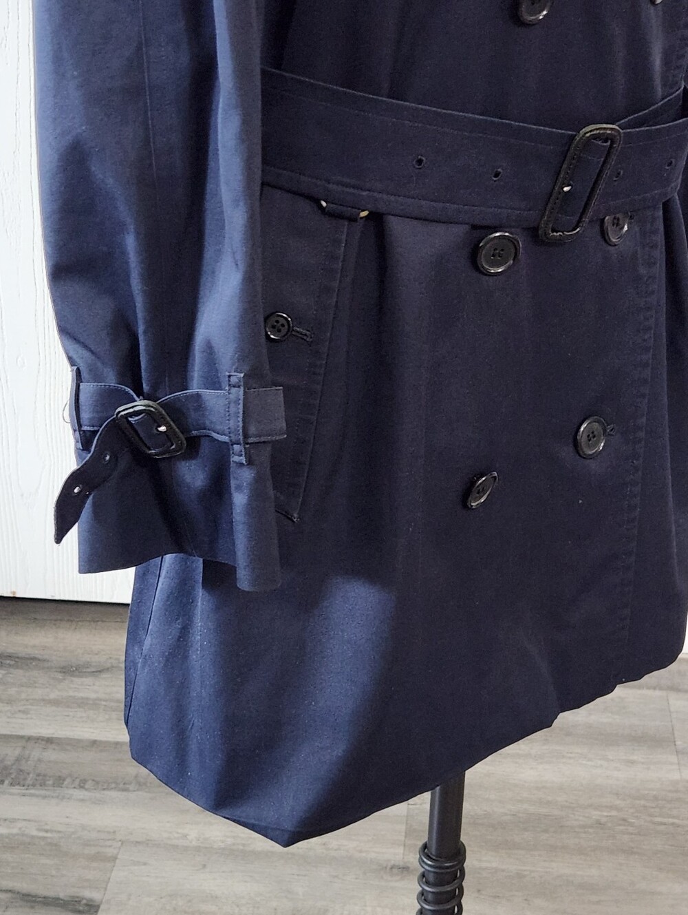 Burberry Classic Double Breasted Trench Coat Iconic Navy - Picture 10 of 16